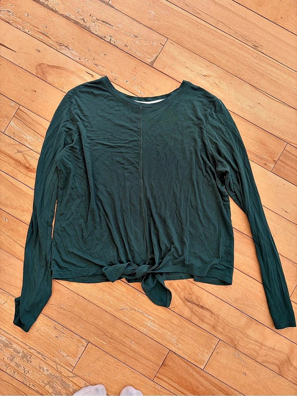 Jackson Rowe long sleeve tie front